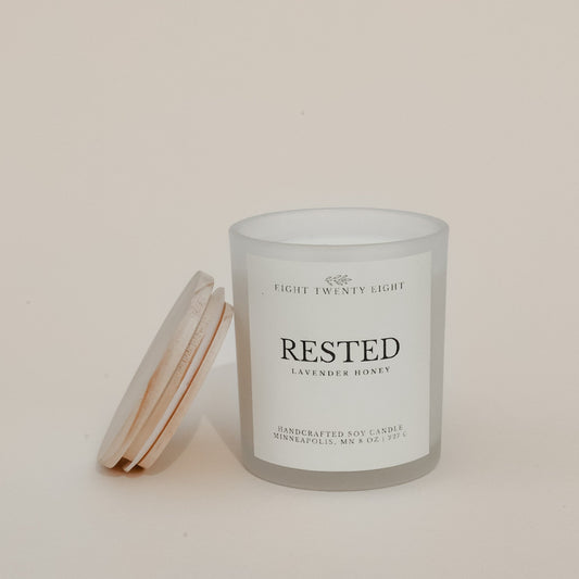Rested | Lavender Honey Candle